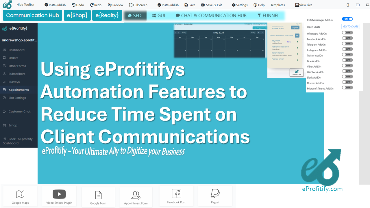 Using eProfitifys Automation Features to Reduce Time Spent on Client Communications